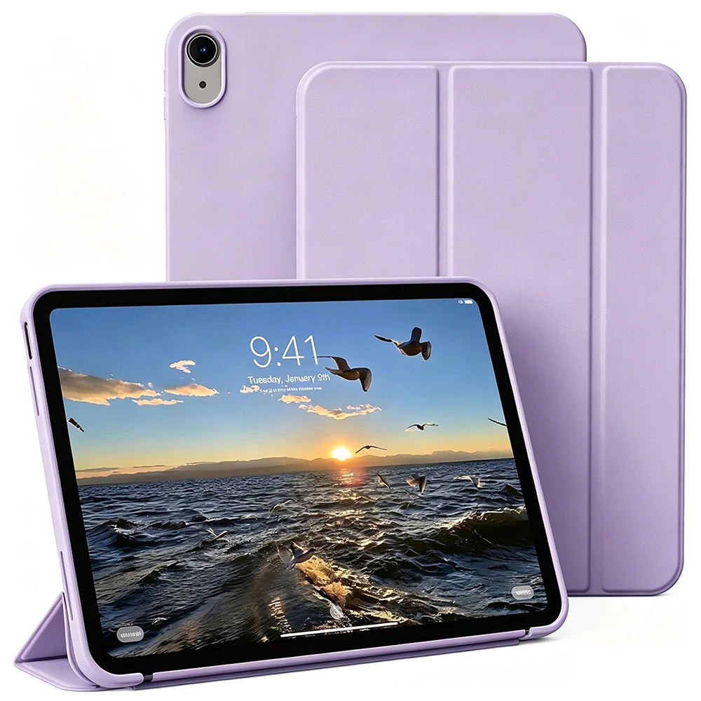 Magnetic Flip Smart Cover with Auto Wake/Sleep