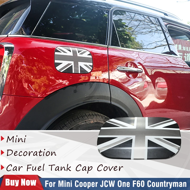 Grey Jack Fuel Tank Cap decorative Cover Sticker For Mini Cooper JCW ...