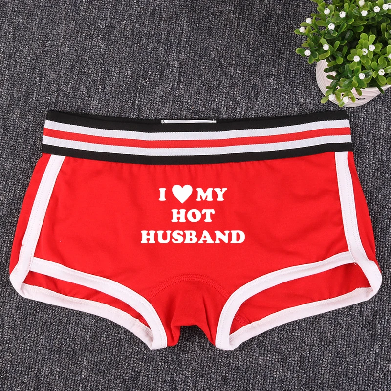 I Love My Girl Sexy Couples Lovers Cotton Underwear Men Boxer