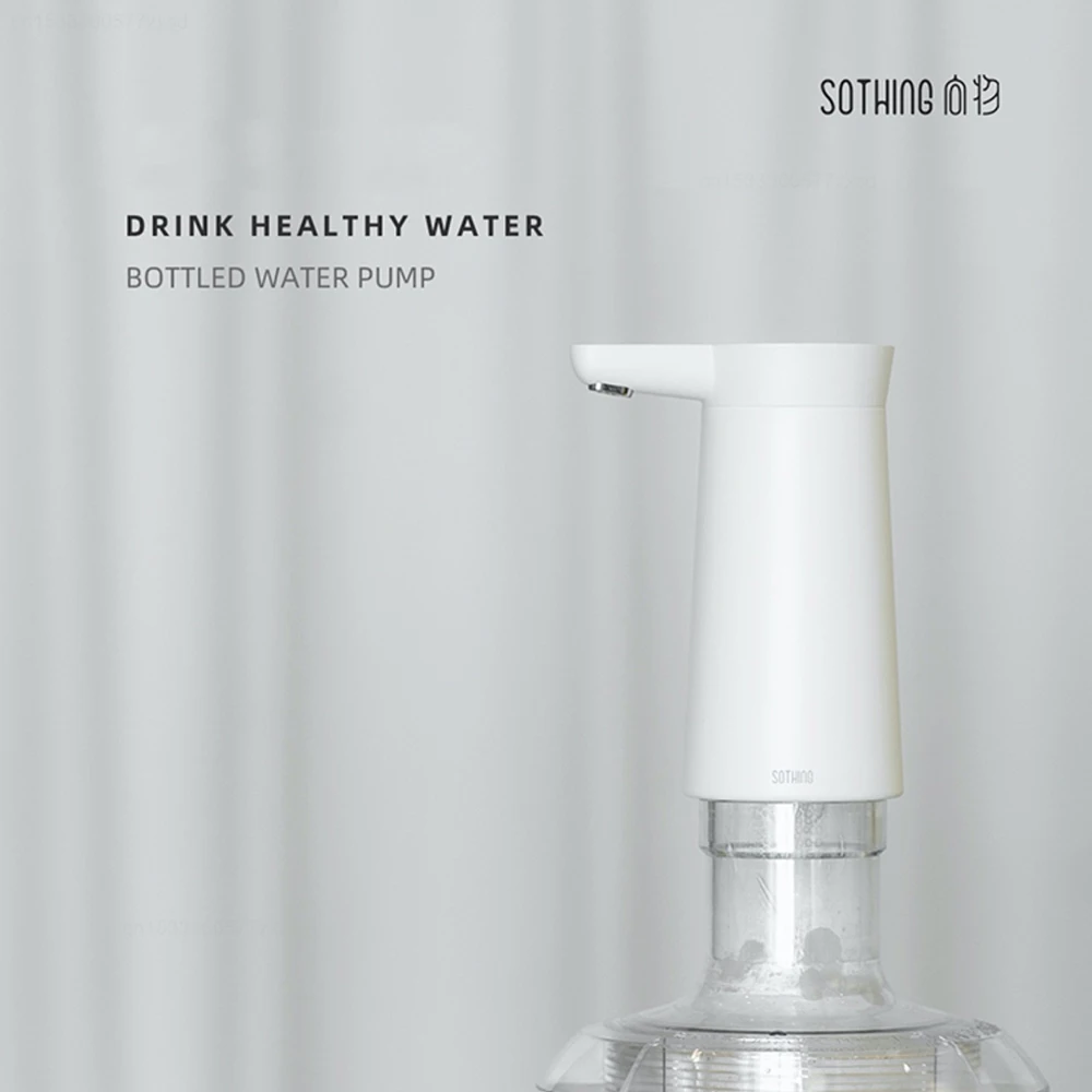Xiaomi Sothing Electric Water Pump USB Rechargeable One Click Automatic Switch description image