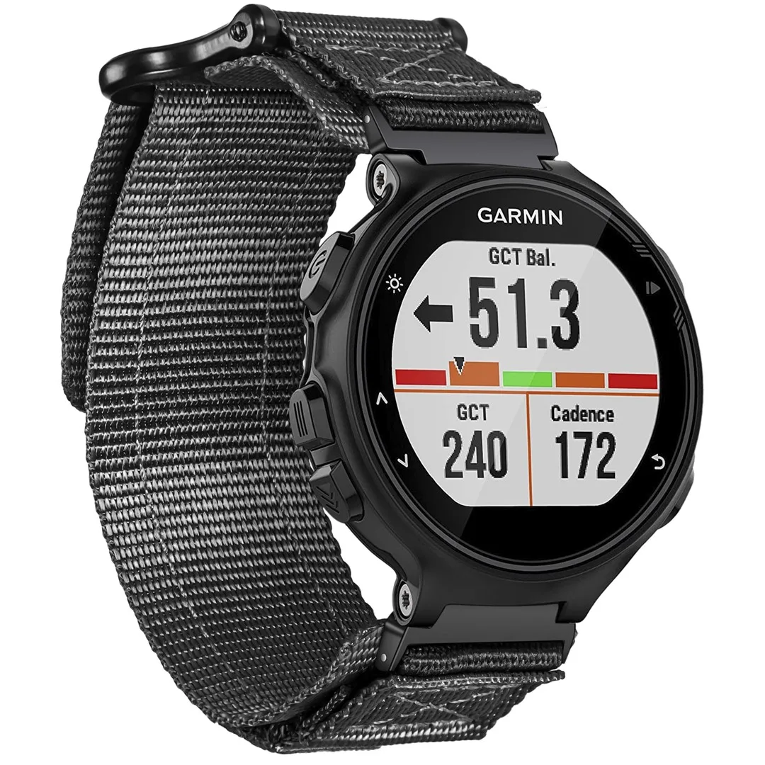 Gps Smartwatch Garmin 735xt Strap Loop Velcro Strap Garmin 735