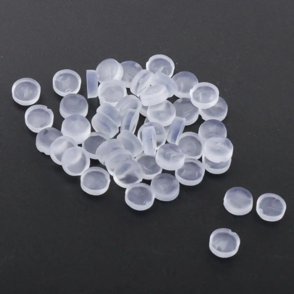 50 Pack Trombone Trumpet Spit Valve Cork Pads Instrument Accessory
