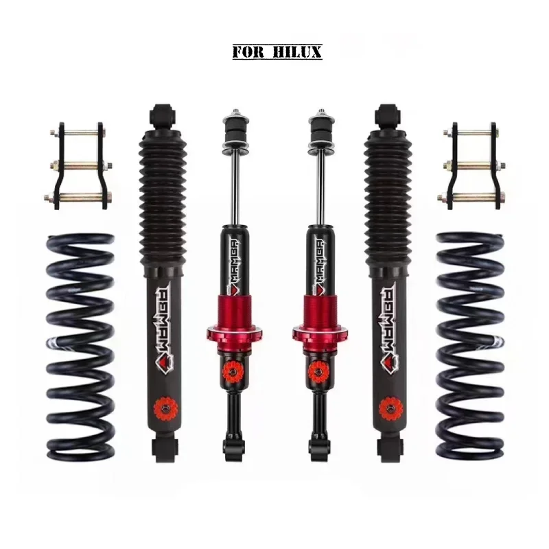 4x4 shock absorber off road 8-9 section damping force adjustment For Toyota Tacoma Hilux with high quality - Image 3