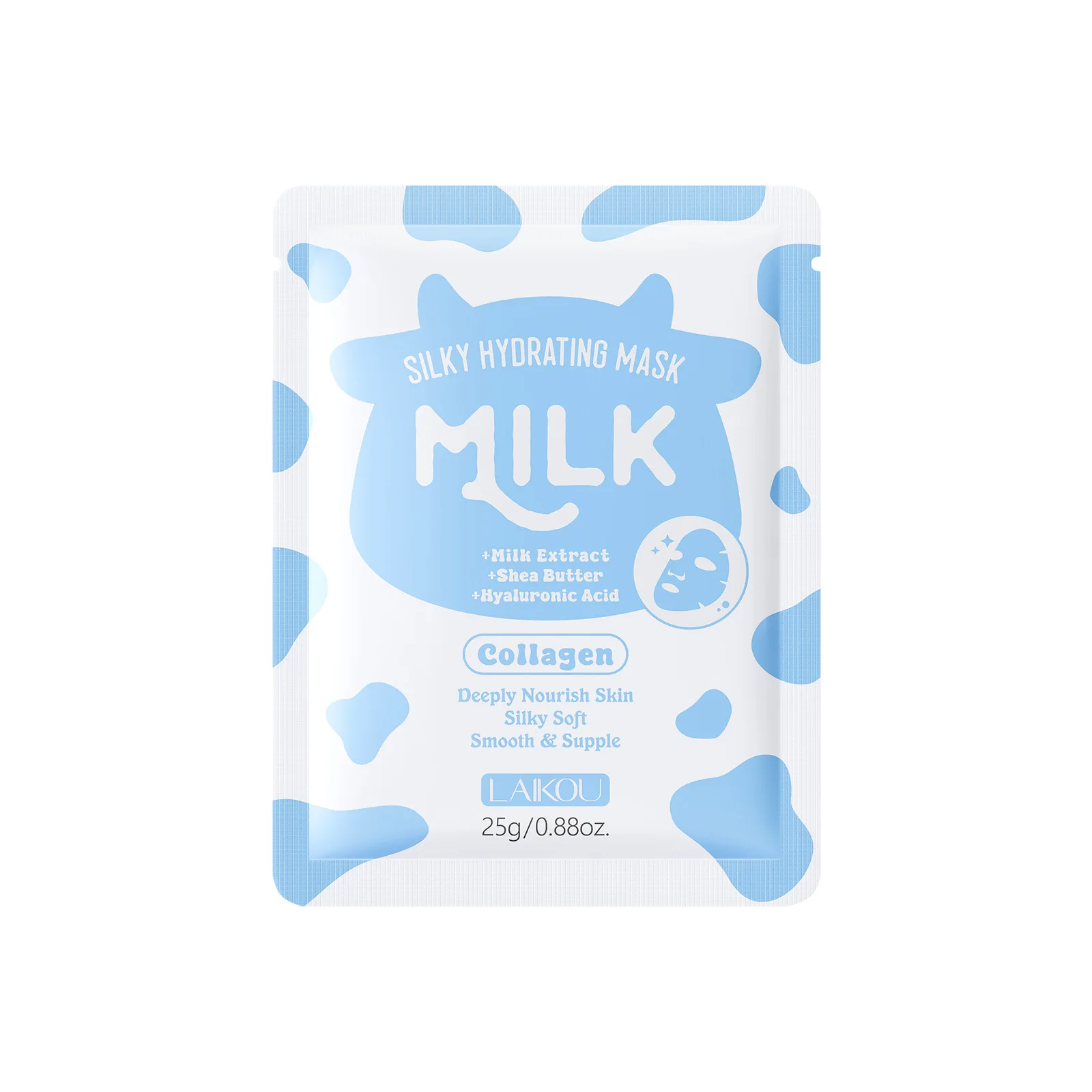 Hydrating Milk Facial Sheet Mask - Deep Nourishment for Dry & Sensitive Skin (25g)
