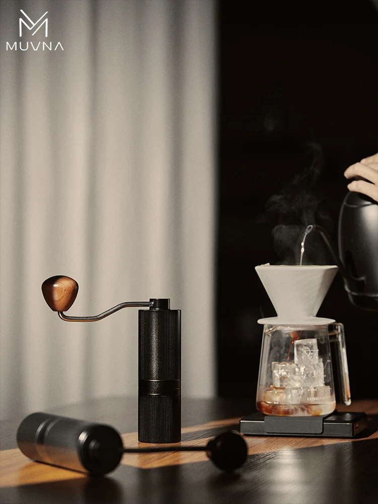 MUVNA GM1 Manual Coffee Grinder 38mm Cone Burr Brew Espresso