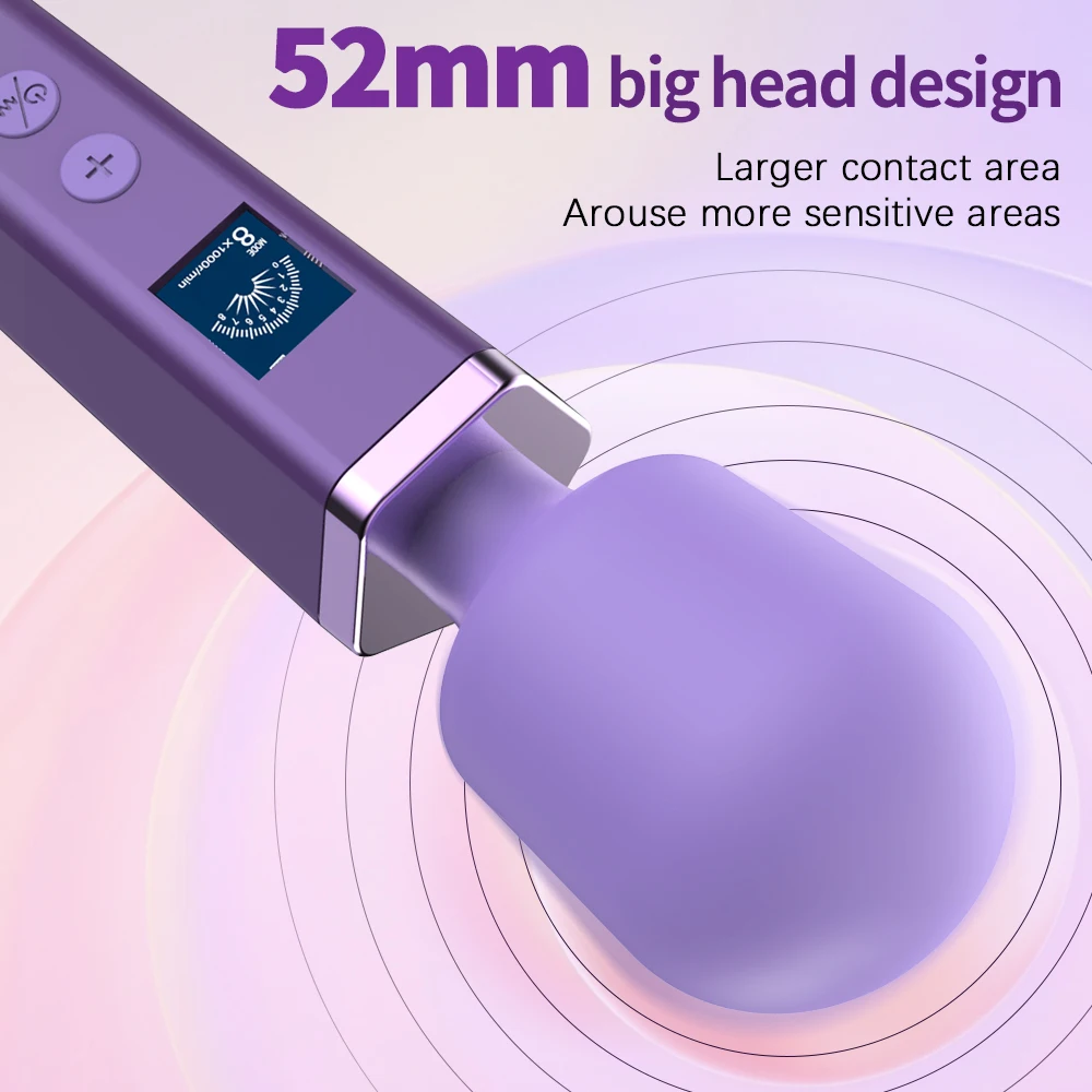 Magic Wand Vibrator Für Damen Usb Massagegerät Körperstimulator_voghion.com