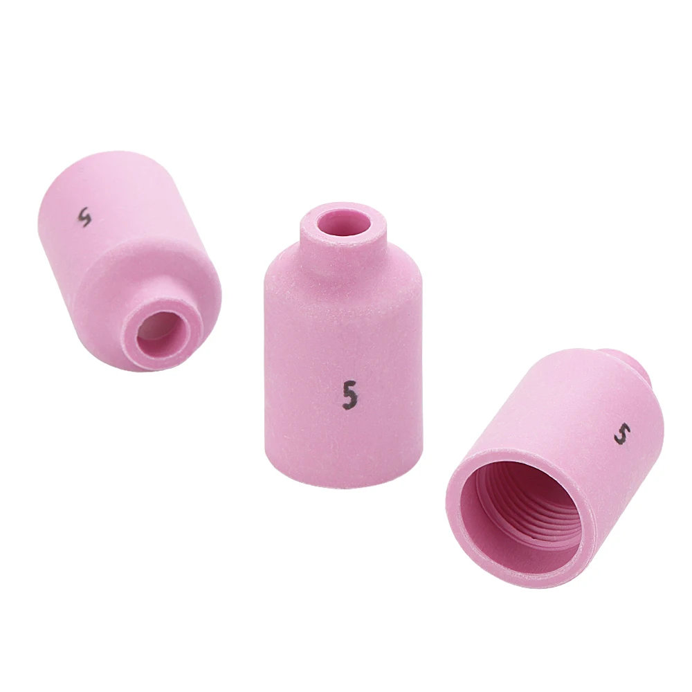 

10 шт. газовые линзы TIG, сопла с алюминиевой чашей 54N17 #5 Для WP17 18 26 SR DB PTA, расходные материалы фонарь