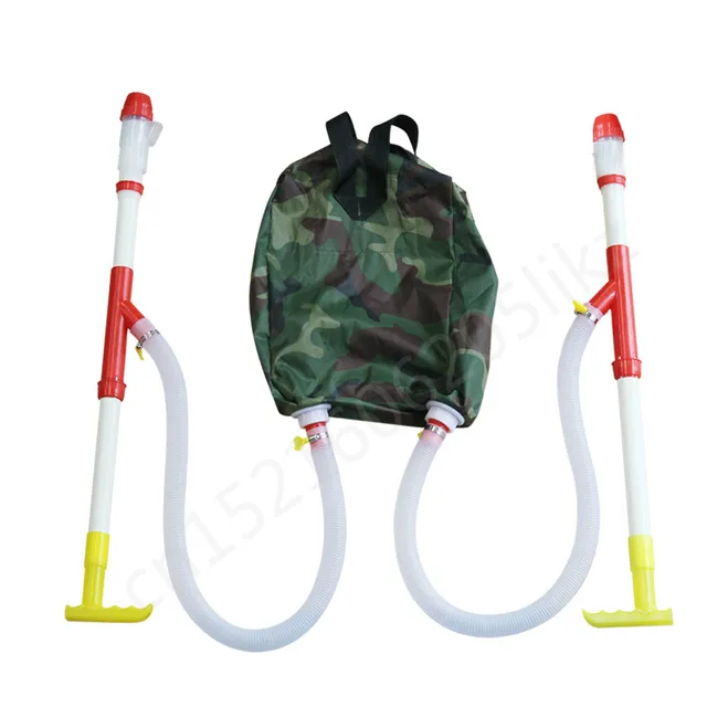 Többfunkciós Dupla Cső Műtrágya Táska Kézi Kukorica És Fa Felső Öntet Szerszámok Kis Szóró Kerti Készletek