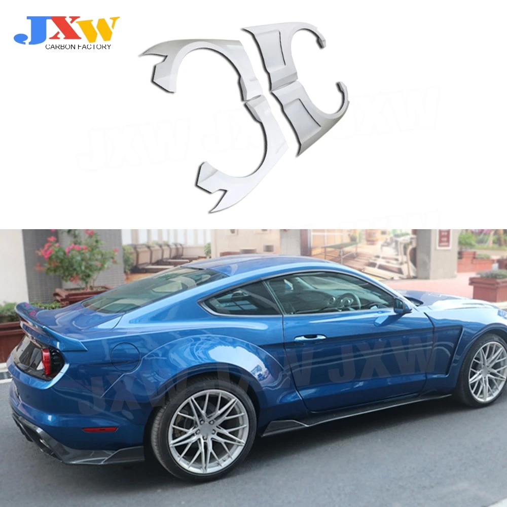 

Front Bumper Fender For Ford Mustang 2018-2020 Car Body Kits Carbon Fiber /Fiber Glass Unpainted Material