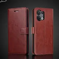 Reno 8 5G Card Holder Pu Leather Cover Case for OPPO Reno8 5G Reno 8 Pro 5G Flip Cover Retro Wallet Bag Fitted Case Fundas Coque 1