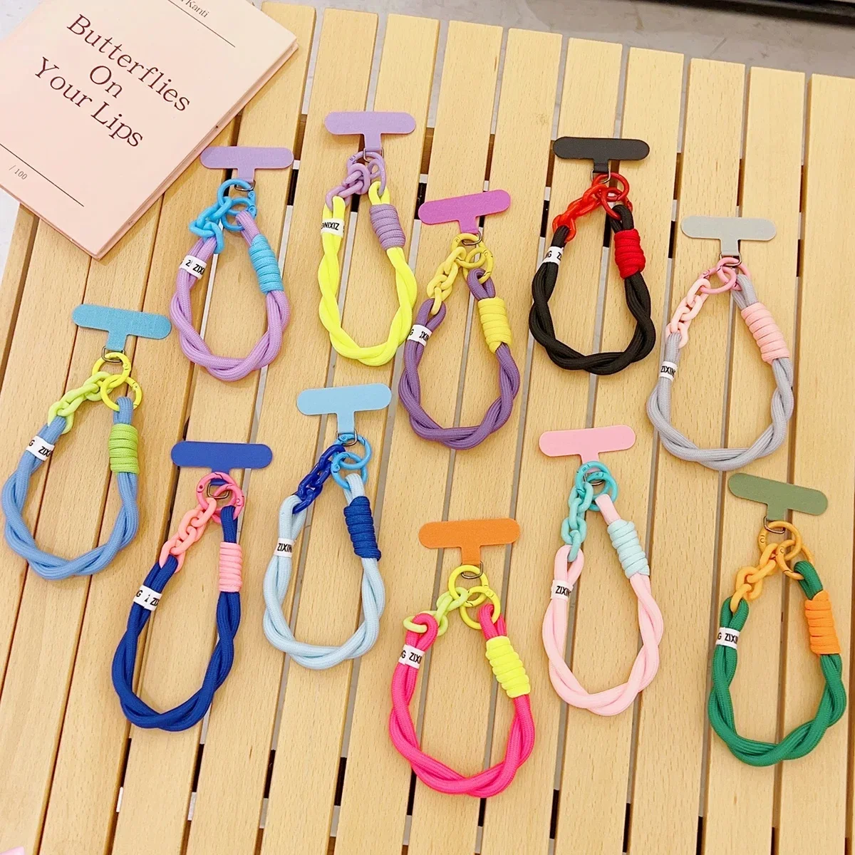 Dual-Strand Universal Phone Lanyard with Anti-Loss Wrist Strap