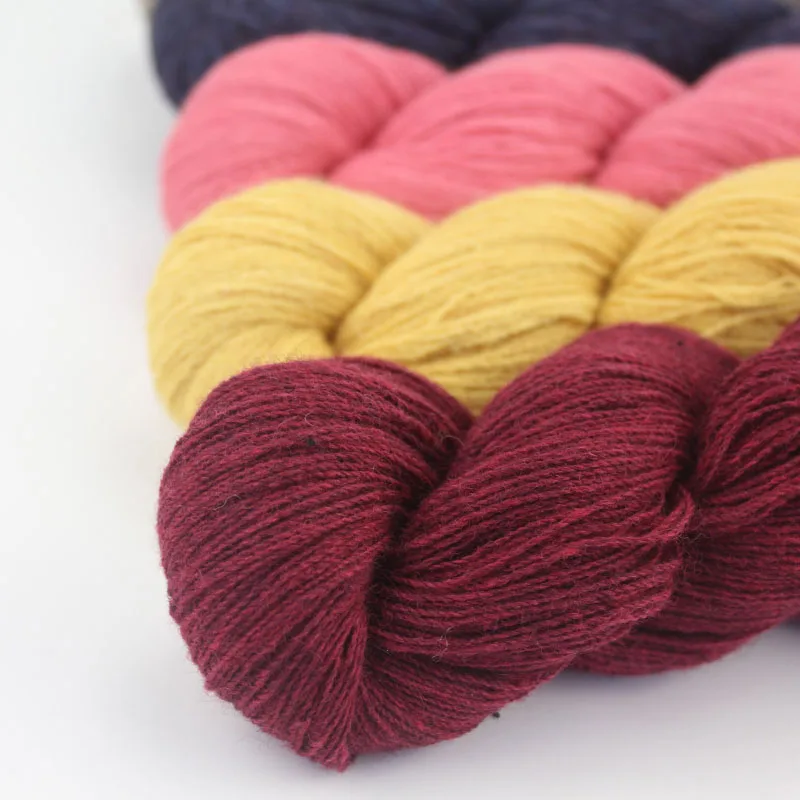 50g Hank 100% Tibetan Yak Yarn Lace Weight Hand knitting Crochet  Colored DIY Soft For Fashion Garments Baby Clothes 3