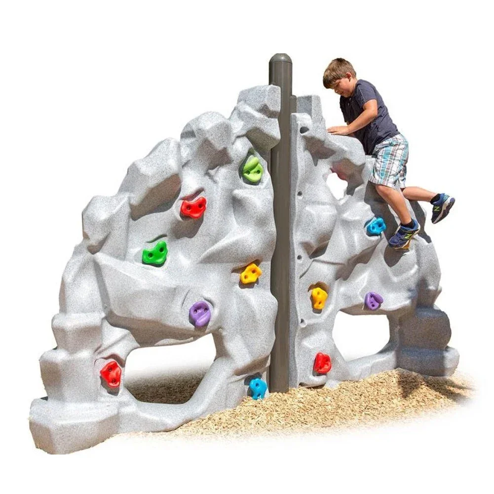 Rock Climbing Holds Wood Wall Kids Climbing Stones Toys Playground Game Hand Feet Hold Grip 10pcs/set For Kids