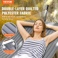 VEVOR Two Person Hammock with Stand Included Heavy Duty 480lb Capacity with 12FT Steel Stand & Portable Carrying Bag & Pillow 2