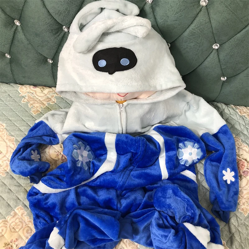 Game Impact Abyss Mage Hu Tao Guoba Amber Morax Kigurumi Pajamas Winter Flannel Adult Anime Halloween Cosplay Costume