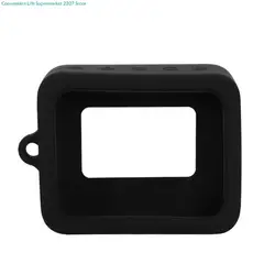 Shock Absorbing Silicone Speaker Case with Ergonomic Carry Handle (Black)