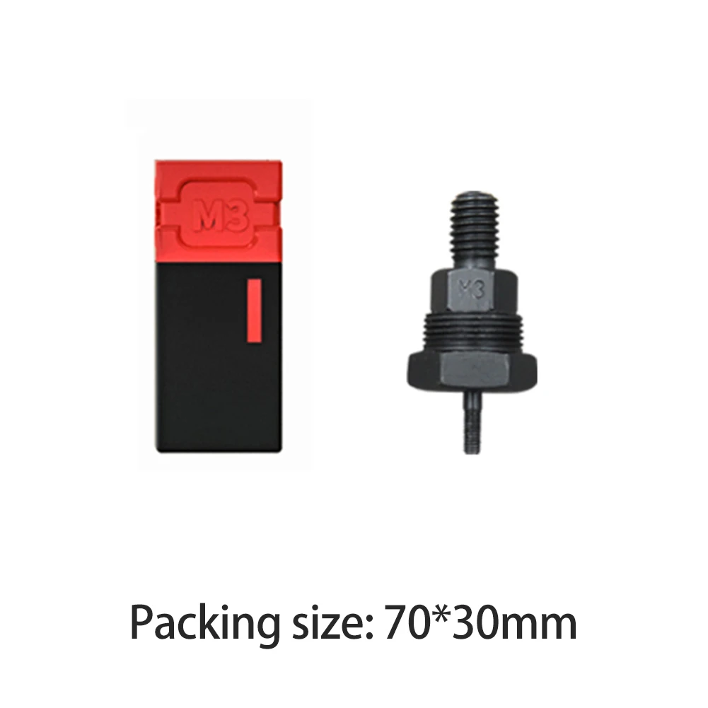 M3 to M12 Rivet Nuts Flat Head Insert Nut Tool Kit Compatible with Hand Riveter for DIY Projects and Repairs