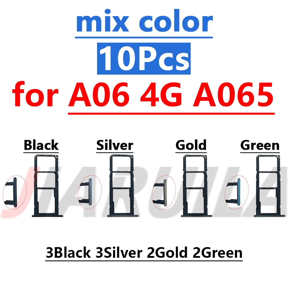 10-Pack Dual SIM Card Holder Adapter Tray