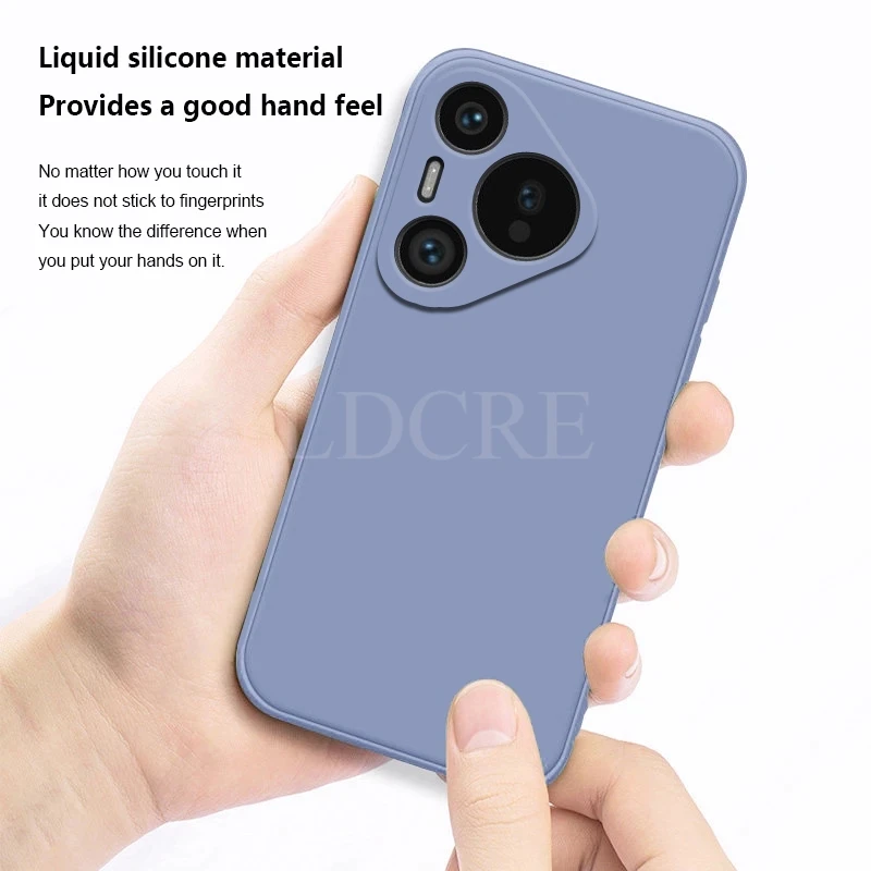Liquid Silicone Soft Rubber Phone Case Cover - Enhanced Protection
