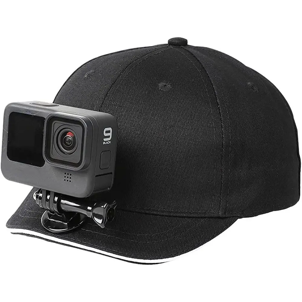 

Strap Adjustable Stand Hat Mount Baseball Cap Cap Mount For GoPro Hero 10/9/8/7/6/5 DJI OSMO Action Insta360 One R/RS