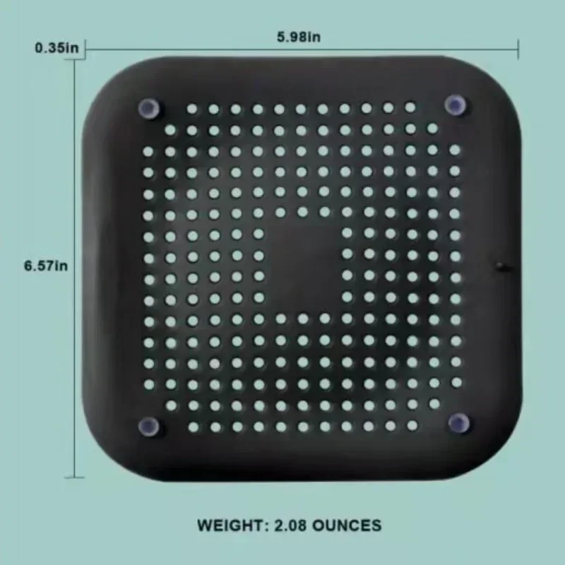 Silicone Floor Drain Cover Sink Anti-clogging Silicone Floor Drain Cover Bathroom Shower Drain Hair Anti-clogging Filter Sewer Filter Kitchen Accessories