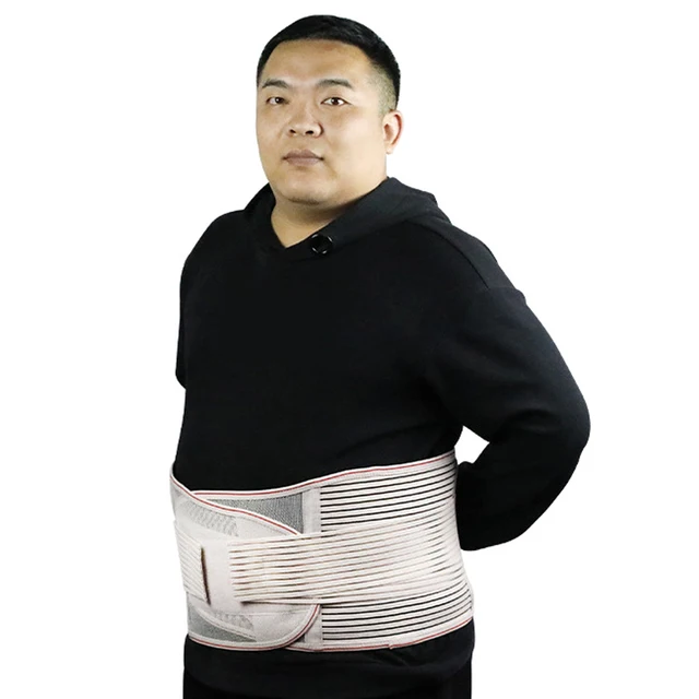 Large Size 4XL 5XL 5 Keel High Elastic Waist Posture Correction Brace Lumbar Disc Herniation Back Pain Supporter Protection Belt 3