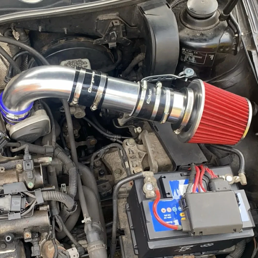 3" 76mm Universal Air Intake Pipe Kit Turbo Cold Air Filter Injection System,air filter intake pipe,air intake pipe,air intake kit