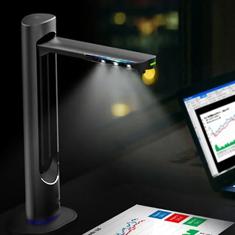 Portable High-speed Camera A3 Book Document Camera Express Delivery Scanner OCR Text Recognition for Office Teaching Learning