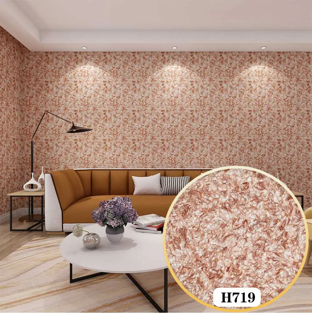 H719 Silk Plaster Liquid Wallpaper Wall Grace Coating Covering Paper