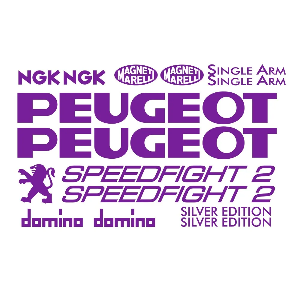 Kit Adesivo Compatibile Per Moto Scooter Peugeot Speedfight 2
