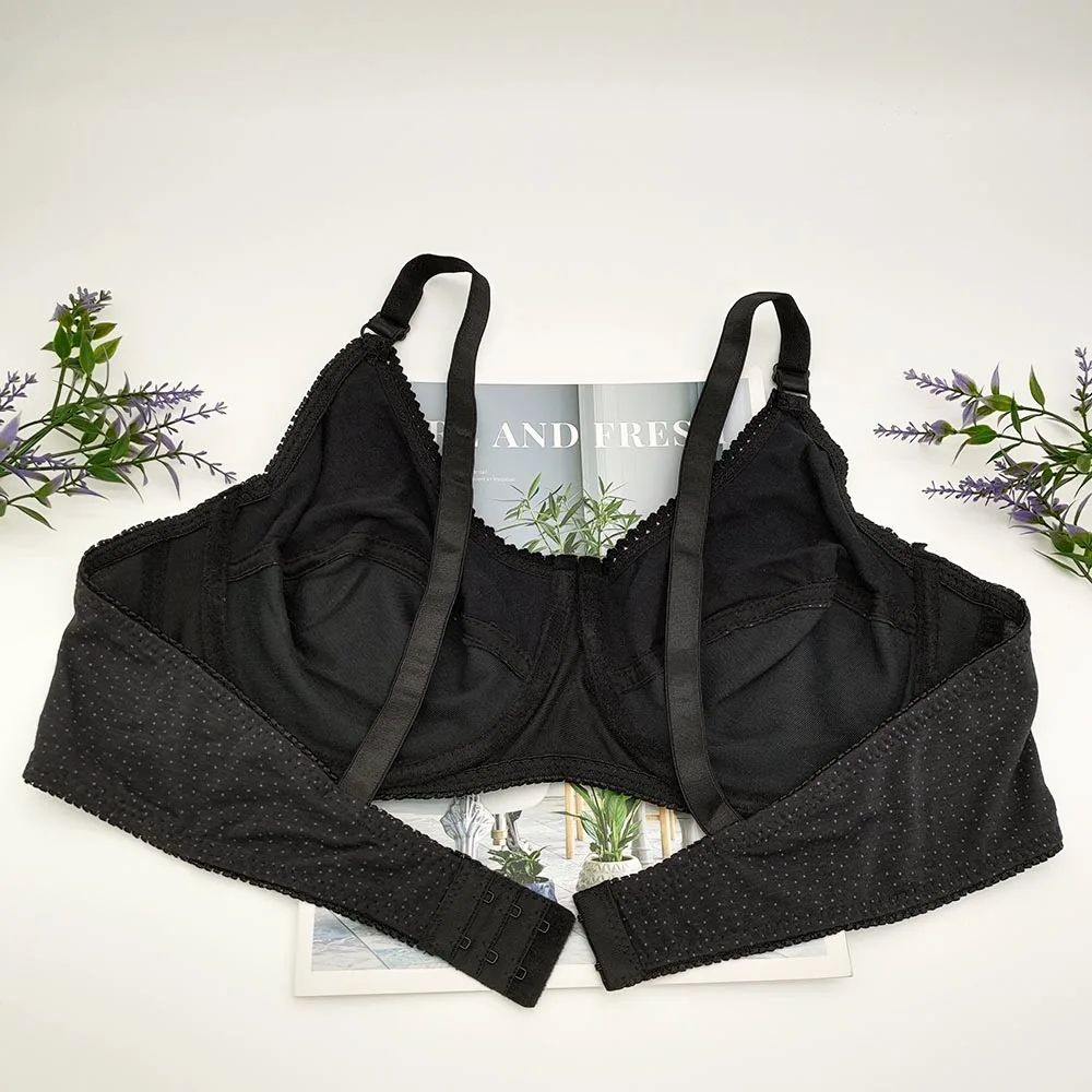 Lingeries sexy hot Women's Lace Bra Minimizer Bras For Women thin Cup Non Lined underwire Floral Embroidery for Female C22