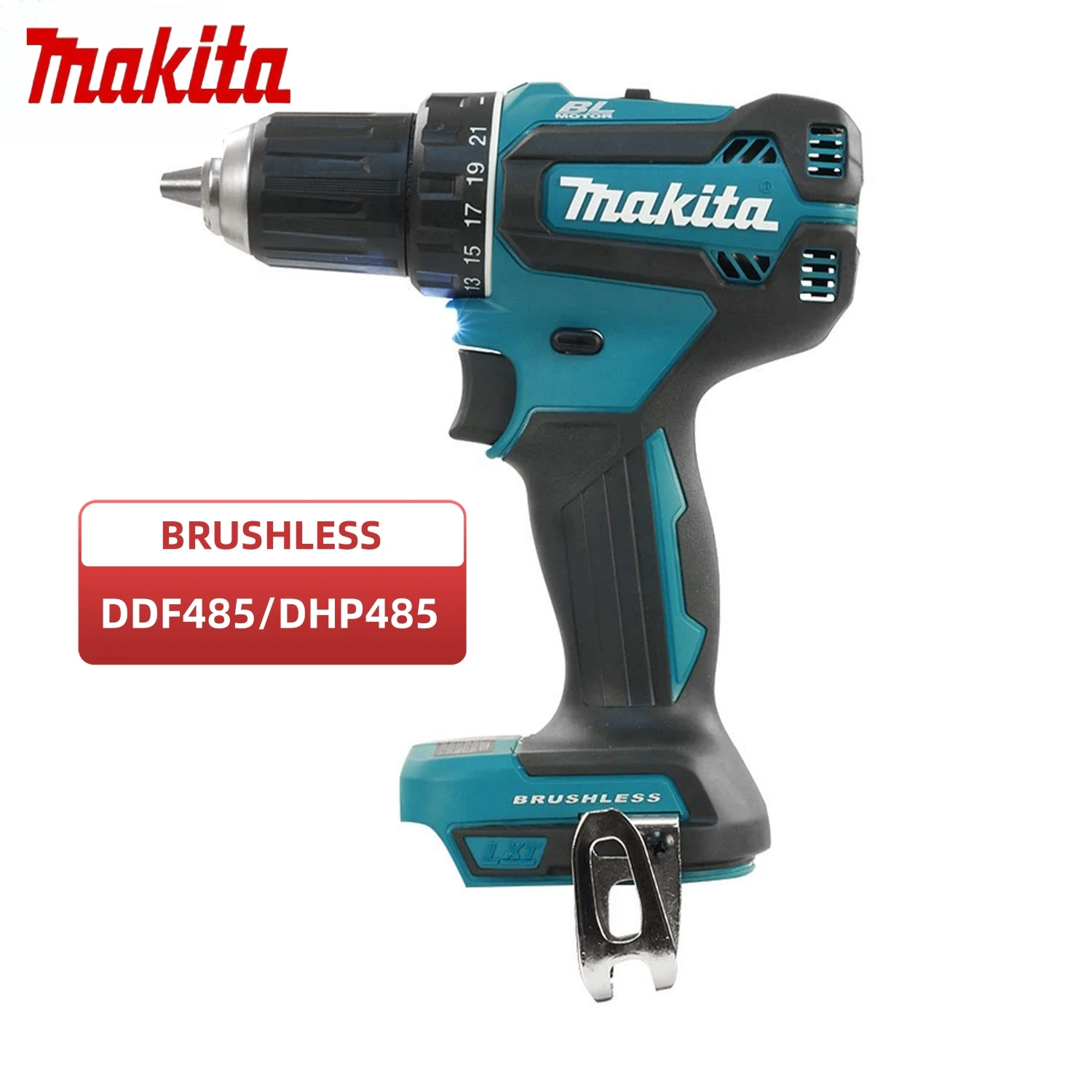 

Makita DDF485 10 мм 18 в Li-Ion LXT бесщеточный драйвер перезаряжаемый бесщеточный шуруповерт ударная электрическая дрель Беспроводная