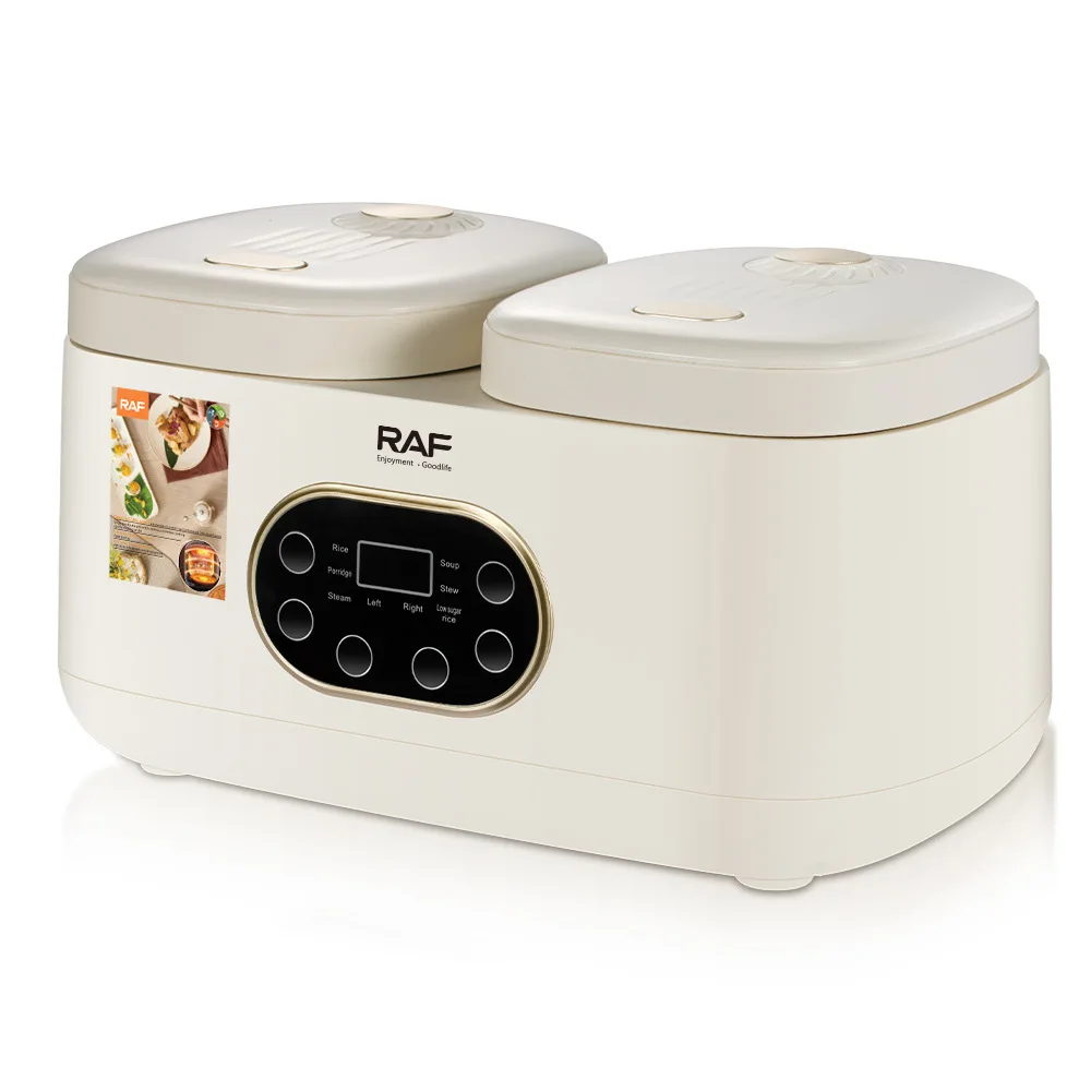 Double Pot Rice Cooker Multifunctional Smart Electric Hot Pot Suitable for Hot pot Cooking Porridge Rice and Soup 3