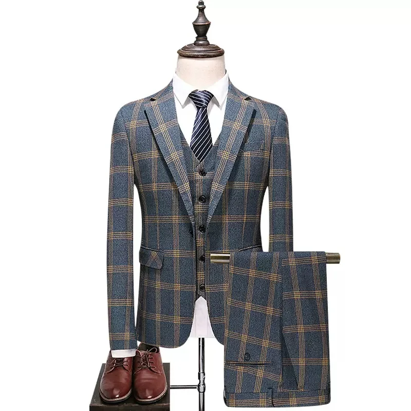 

Custom Made Groom Wedding Dress Blazer Suits Pants Business High-end Classic Dress Trousers ZHA06-25599