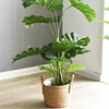 Planter Basket Handmade Woven Planter Basket Laundry Storage Decorative Straw Wicker Rattan Seagrass Garden Flower Pot 2