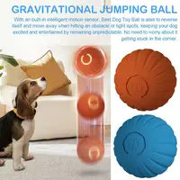 Smart Dog Toy Ball Electronic Interactive Pet Toy Moving Ball USB Automatic Moving Bouncing Ball Toys for Puppy Cats Toys 2