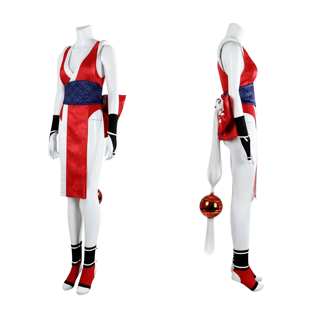 King of Fighters: Mai Shiranui | Red Cosplay Costume 25 King of Fighters Mai Shiranui Cosplay Costume