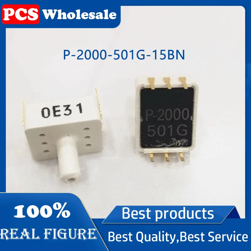 1PCS genuine P-2000-501G-15BN pressure sensor plate mounted industrial transmitter 49kPa