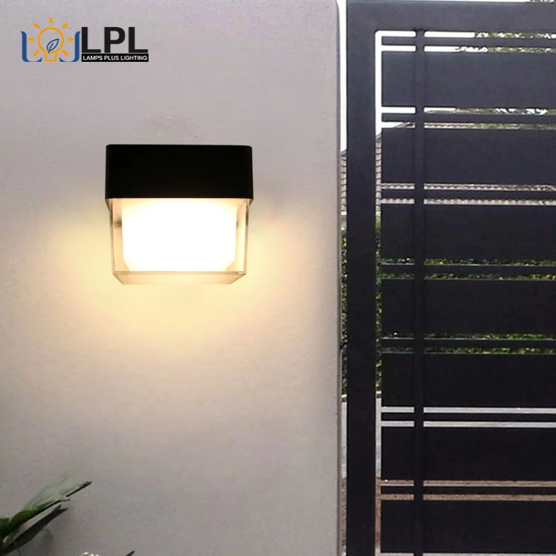 Moderne Led Wandlamp Buitenverlichting Opbouw IP54 Waterdichte 9W 220V 240V Tuin Straat Veranda park Licht| | - AliExpress