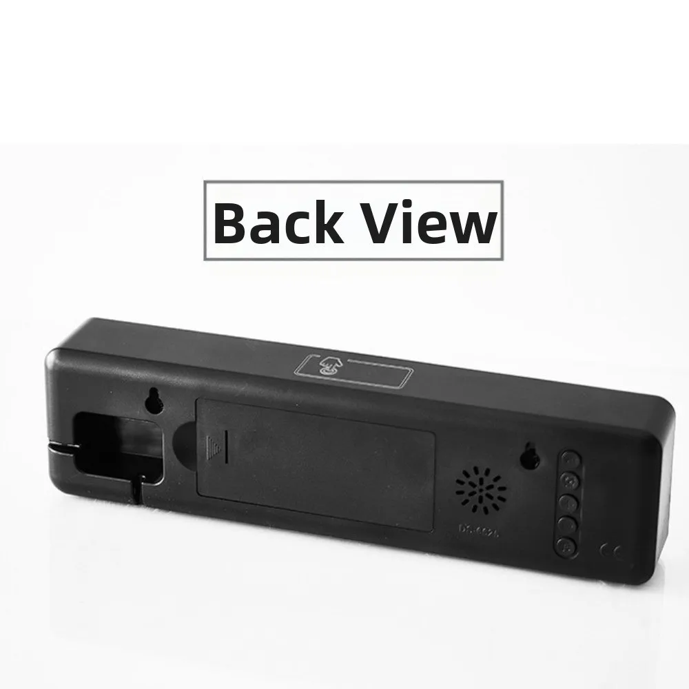 Temperature Display LED Digital Alarm Clock Date Display Dual Alarms Digital Wall Clock Week Display Touch Control