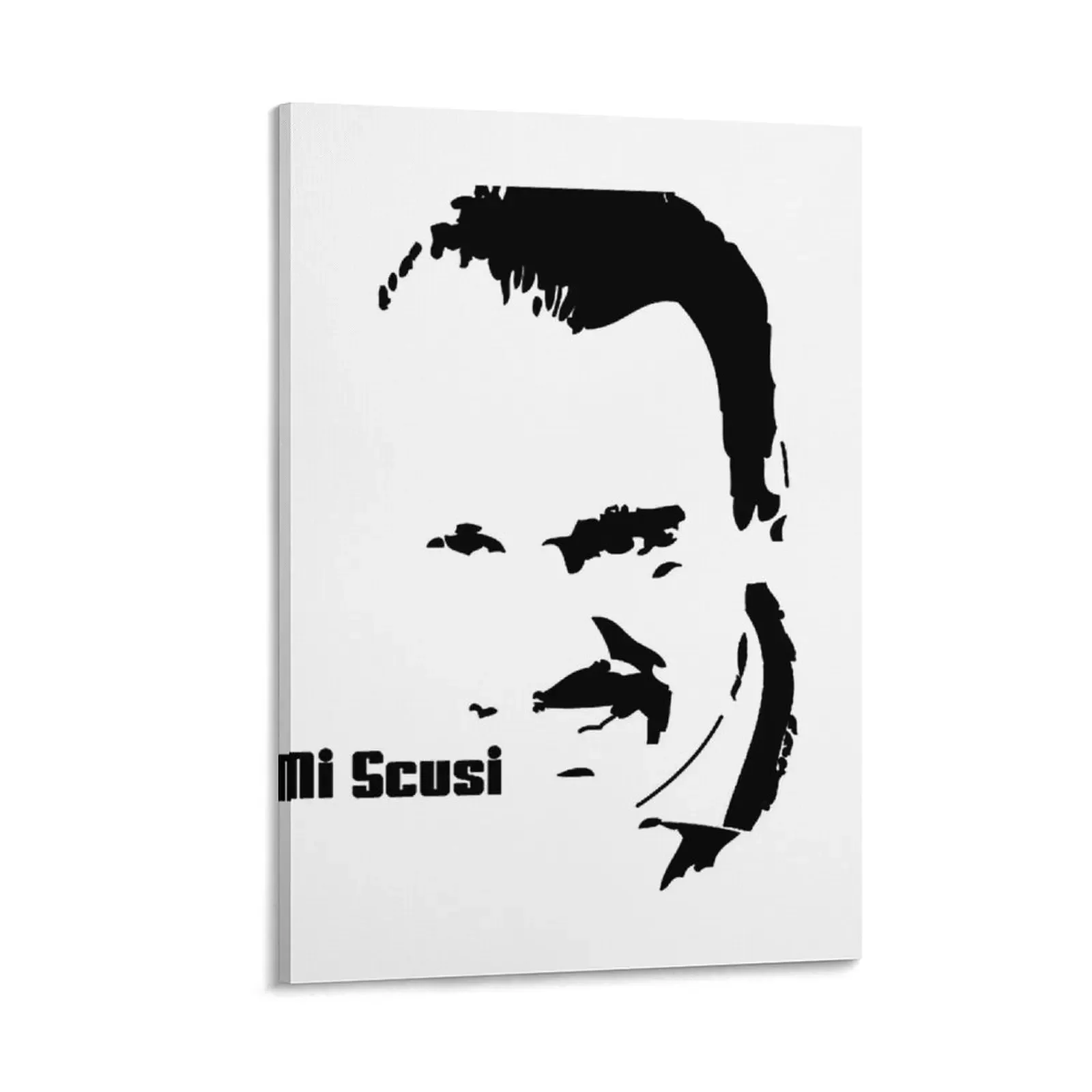 

Mi Scusi Canvas Painting decor room decorations for men