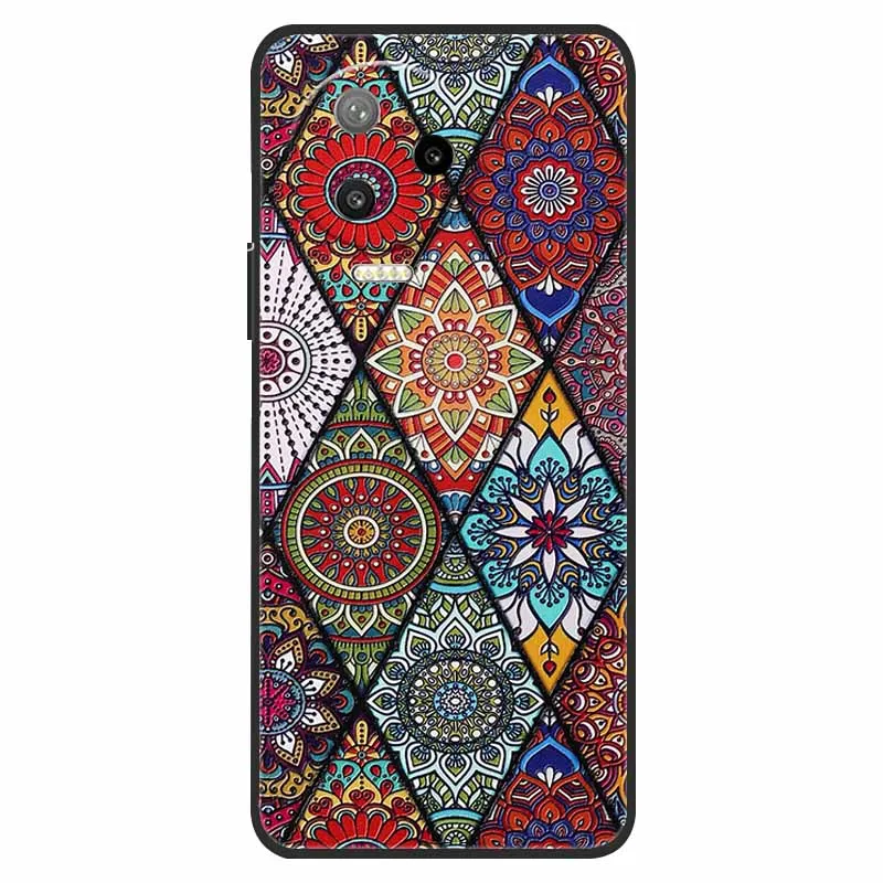 3D Relief Embossed Soft Silicone Cartoon Phone Case with NFC Compatibility