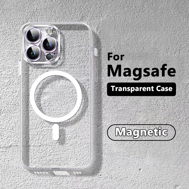 Funda Clear Case con MagSafe iPhone 14 Pro Max - Transparente