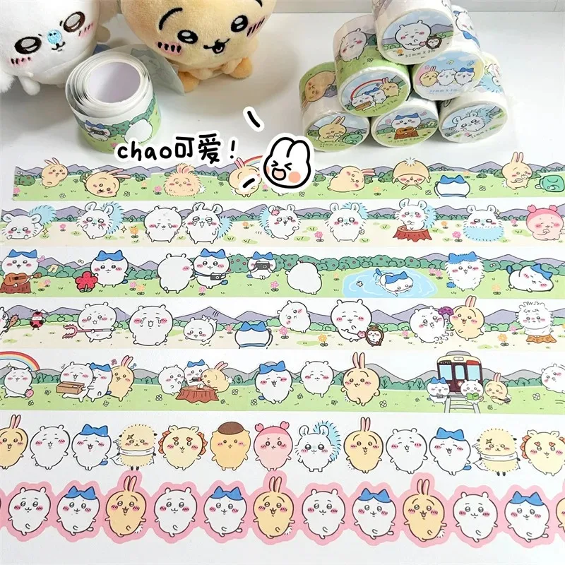 

Ins New Cute Cartoon Decoration Adhesive Masking Washi Tape Kids Scrapbooking Journal Collage Material Sticker Gift