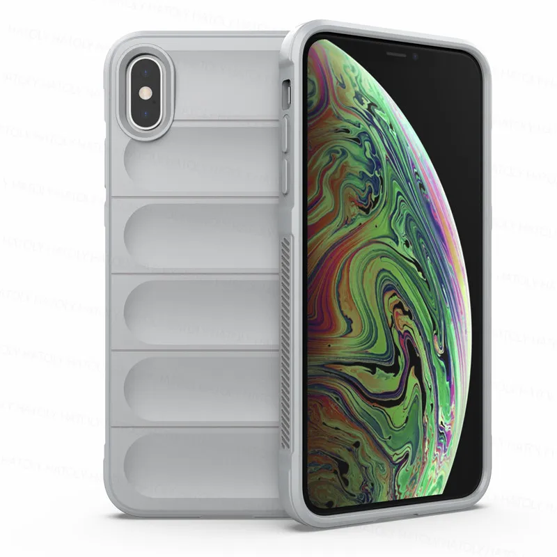 Premium Shockproof Silicone TPU Back Cover for Smartphones - Skin-Friendly Design