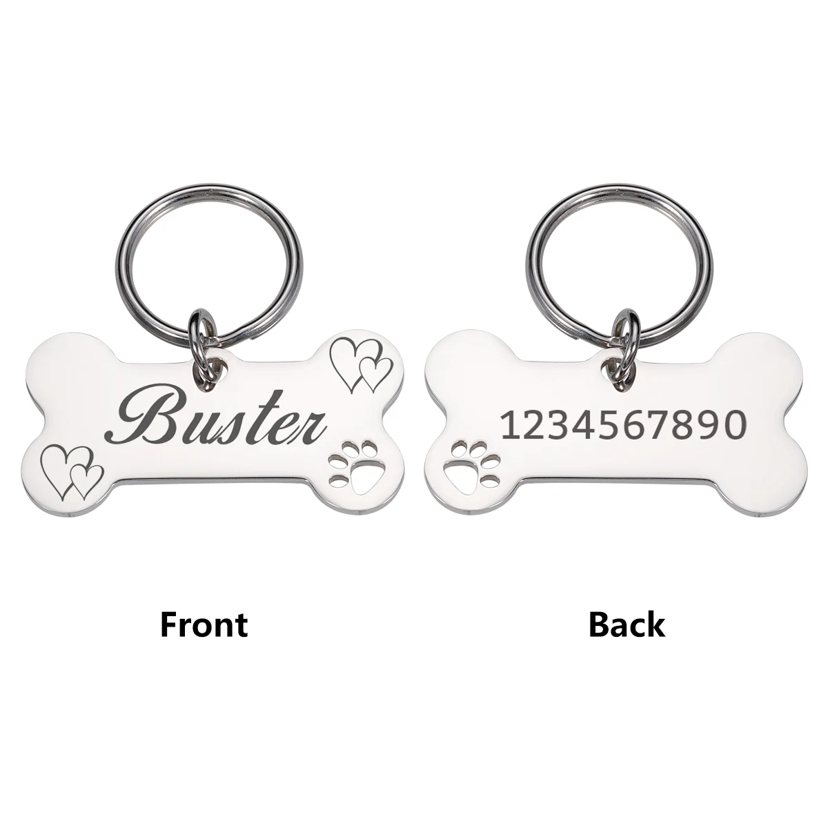 

Pet ID Tags Lace Pet Dog Cat Collar Accessories Dogs Name Tags Personalized ID Tag Pendant Customized Free Engraved Anti-lost