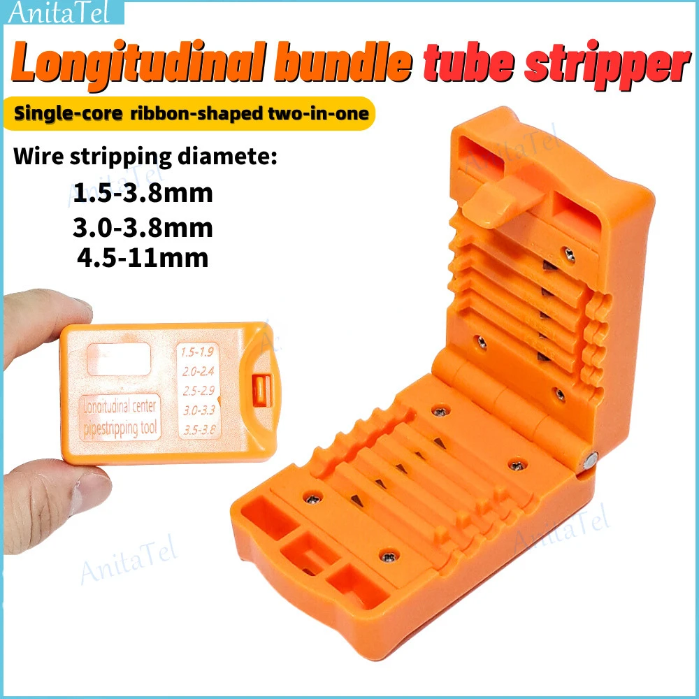 Tampone Per Tubi Sciolti Diametro 1.5-11Mm Guaina Per Cavi Spelafili Per Tubi Taglierina Per Cavi Longitudinale In Fibra Strumenti Nave Libera