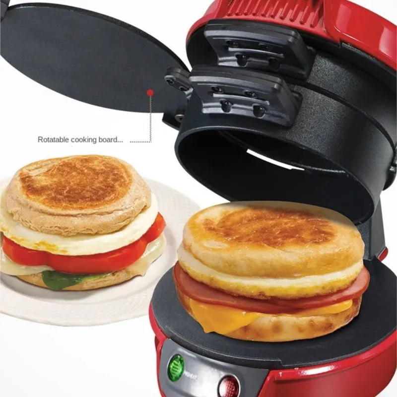 Burger Maker Sandwich Maker 3-in-1 Breakfast maker Omelette toaster 110V 220V US EU