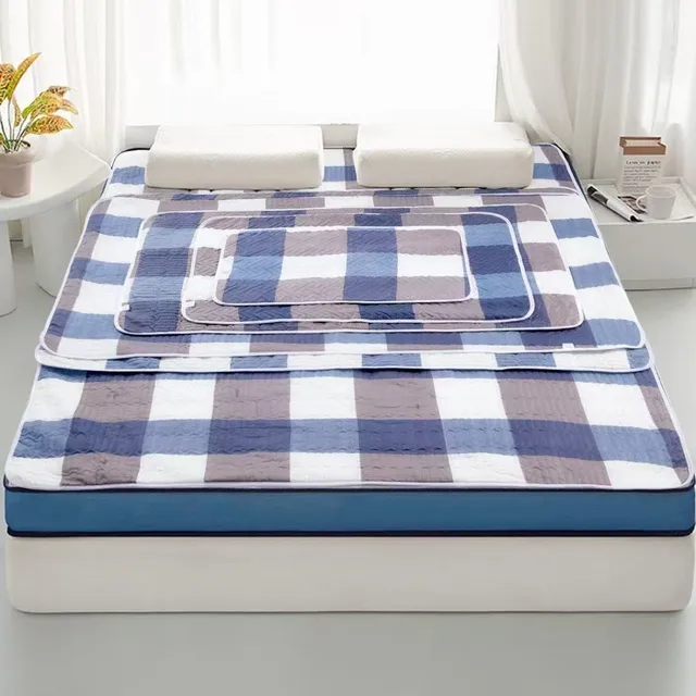 Coussin de lit antidérapant réutilisable, 1 pièce, protection de matelas épaisse et rembourrée lavable pour adultes, personnes âgées et animaux de compagnie, literie Durable, douce 1