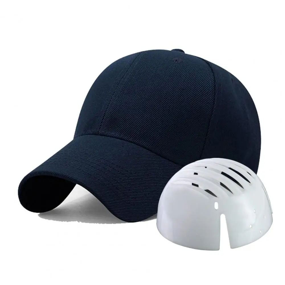 Baseball Caps Hat Cap Insert Bump Men Safety Caps Sweatband Hardhats Construction Shaper Hard Helmet Adjustable Universal Liner
